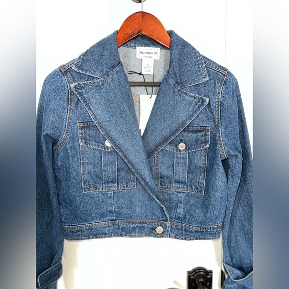 For The Republic Demin Jacket - Picture 3 of 5